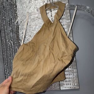 Forever 21 Beige halter top